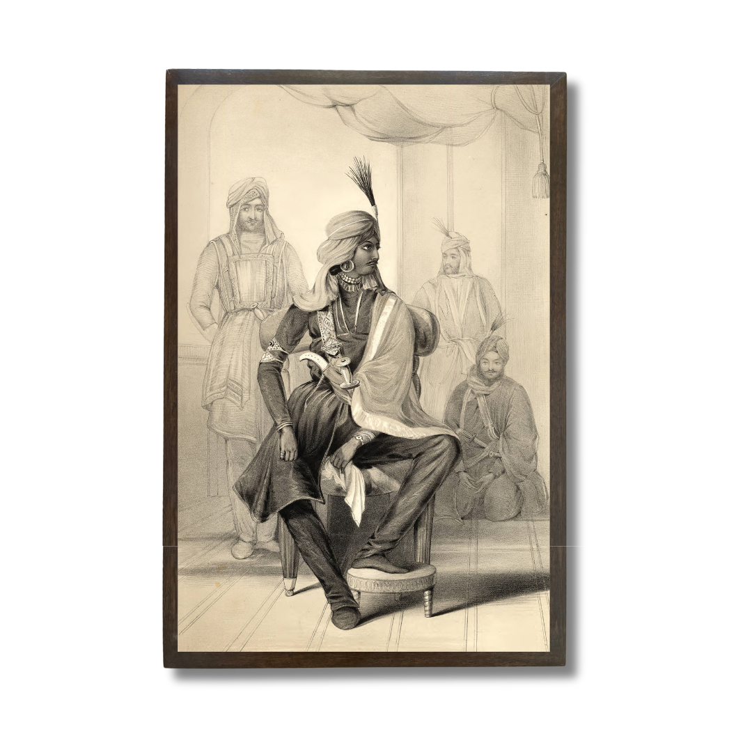 Raja Heera Singh, 1844