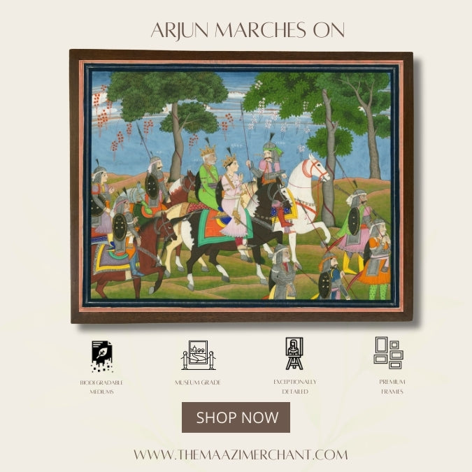 Arjun marches on