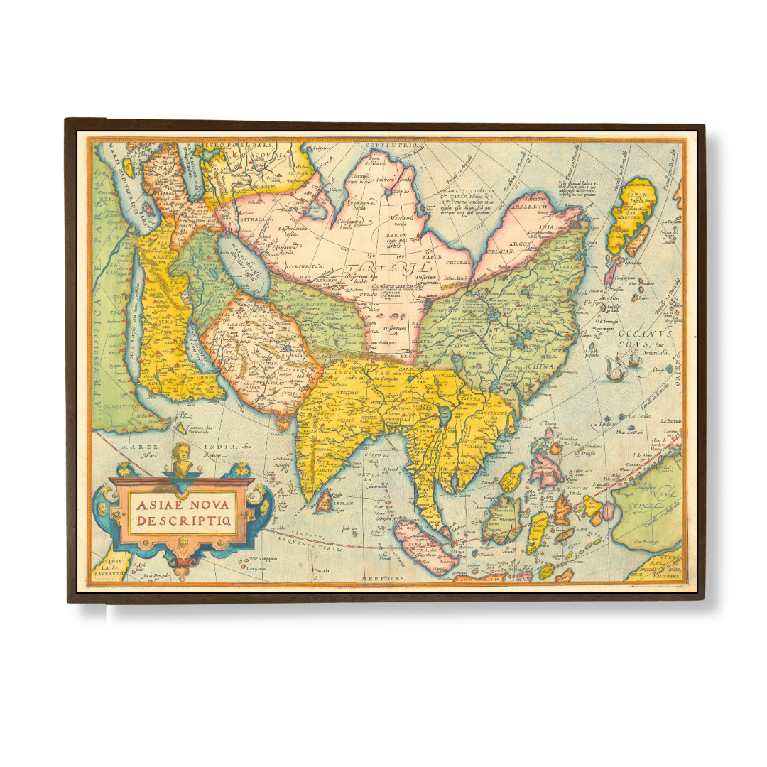 Asia Nova Descriptiq, 1570