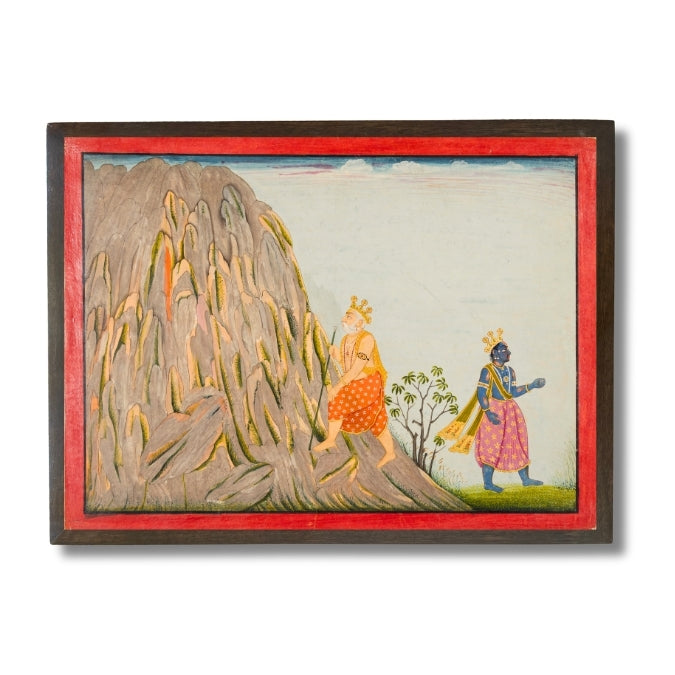 King Muchukunda Enters the Realm of Mount Gandhamadana