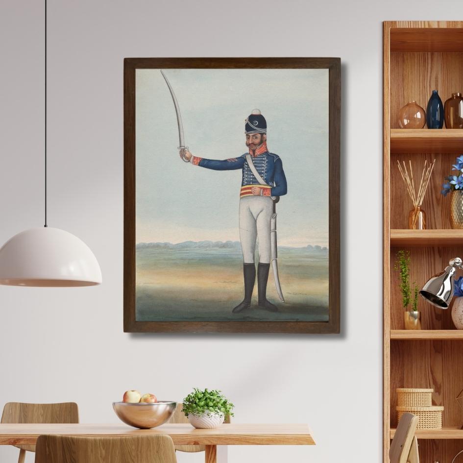 A Havaldar of the 4th light cavalry, 1815