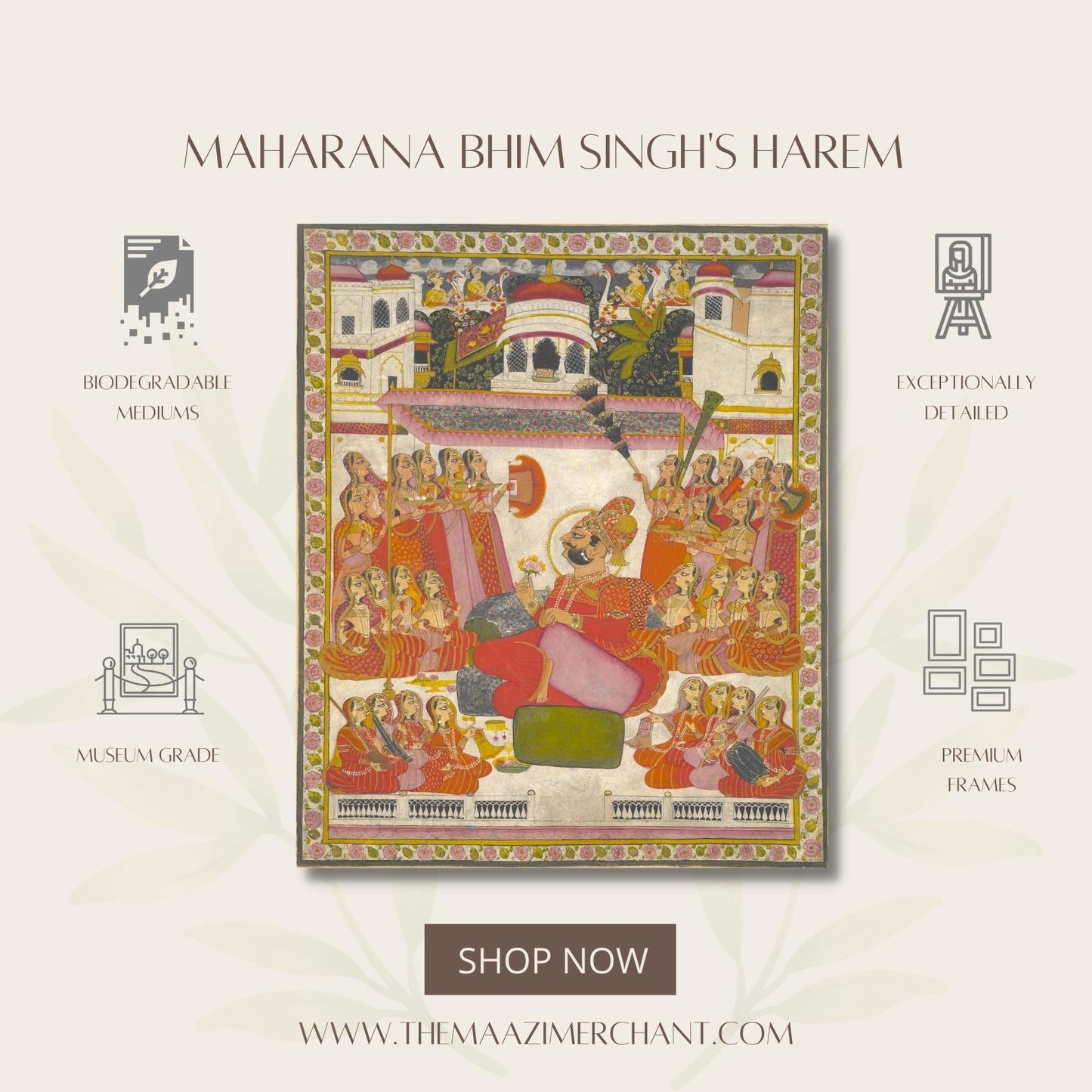 Maharana Bhim Singh's Harem