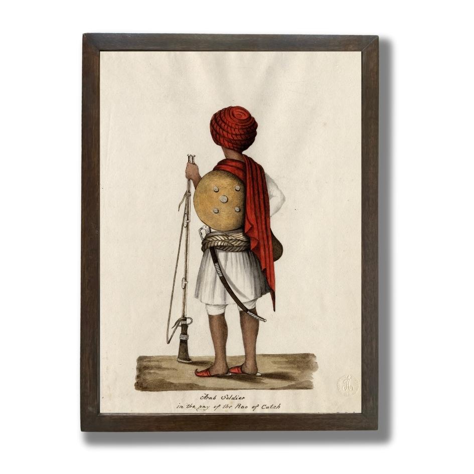 Arab Soldier with Rao of Cutch