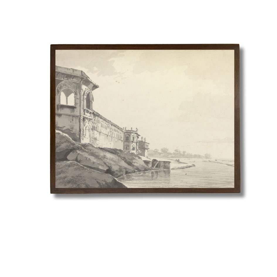 East view of Shuja-ud-daulah’s palace at Faizabad