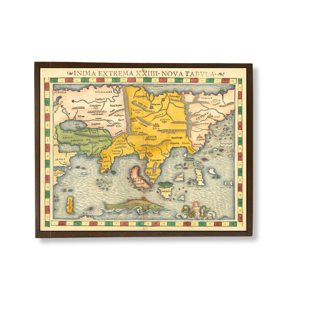 India Extrema XXIII Nova Tabula, 1540