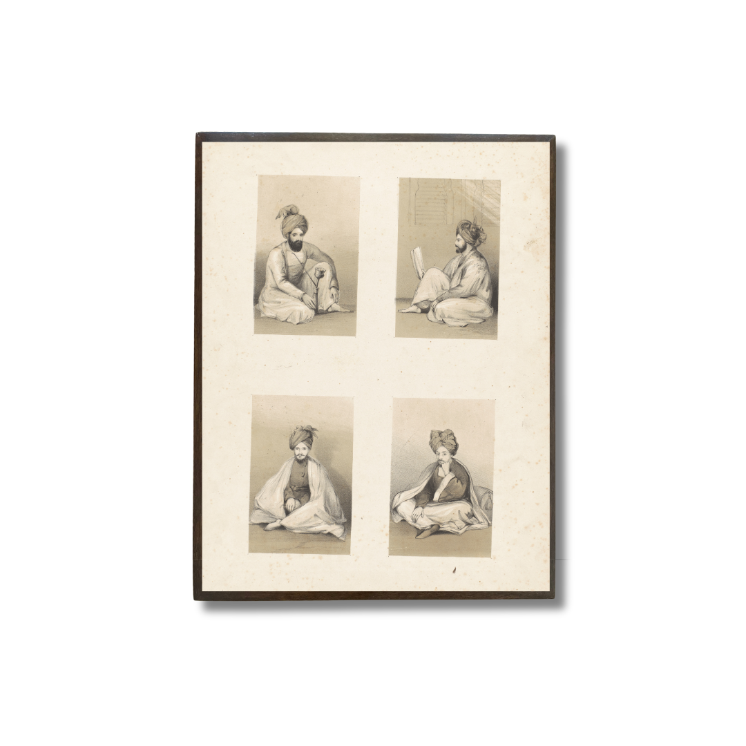 Prisoners from Kabul in Dehradun, 1844