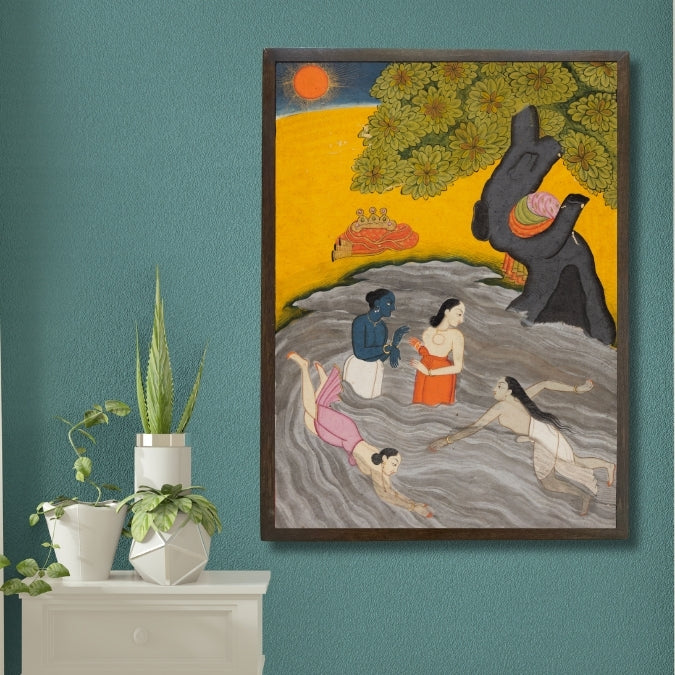 Krishna with Gopis
