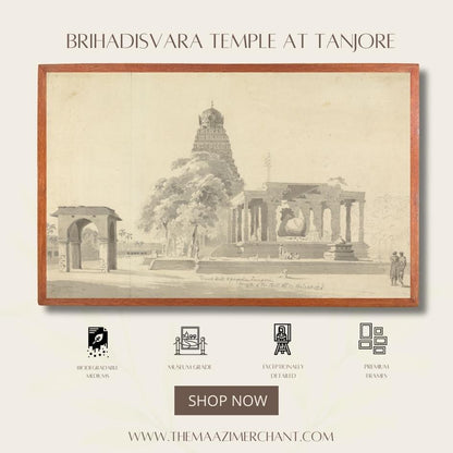 Brihadisvara Temple at Tanjore