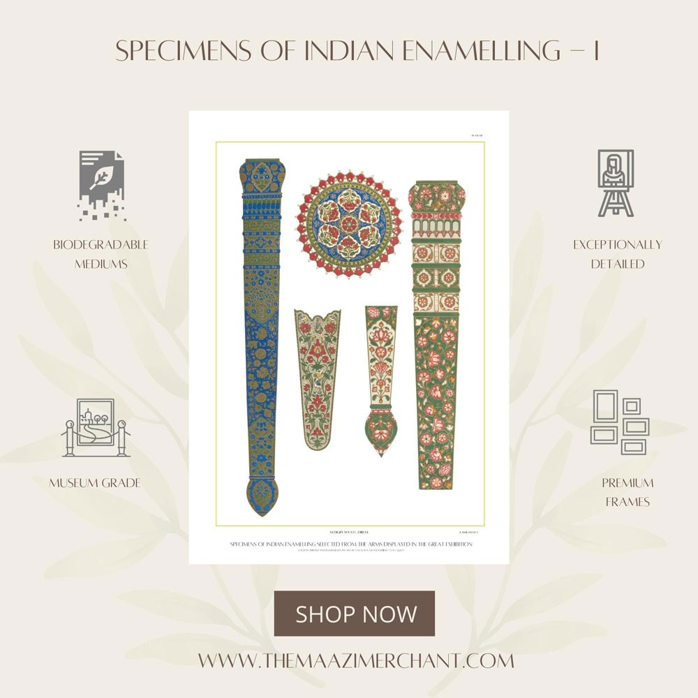 Specimens of Indian Enamelling - I