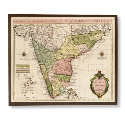 Dutch Map of South India