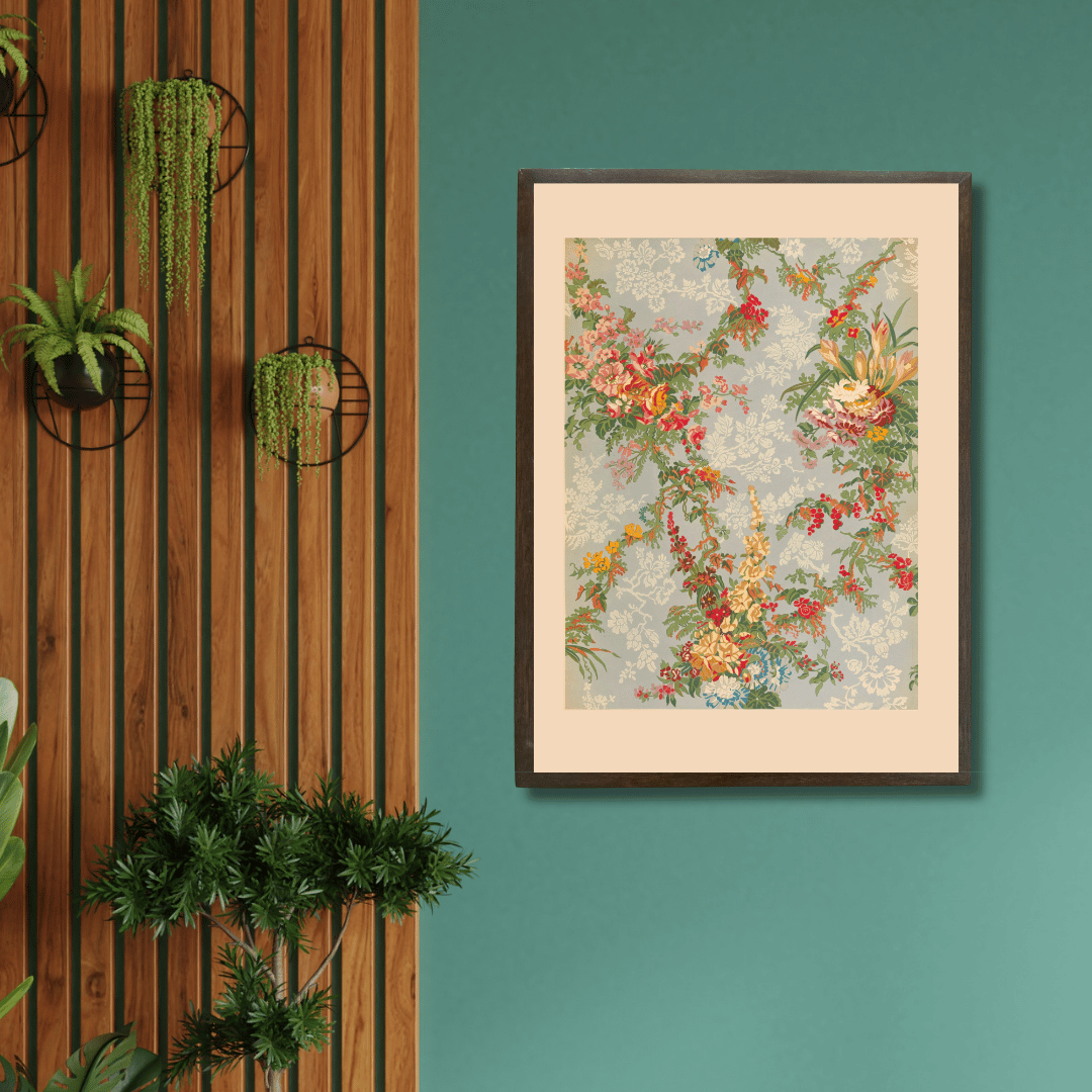 Decorative Floral Panel