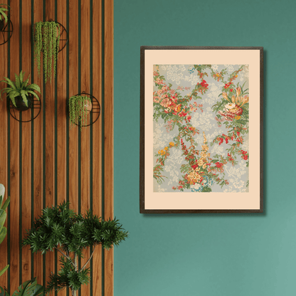 Decorative Floral Panel