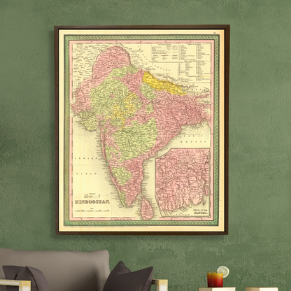 Dominion of Hindostan, 1841