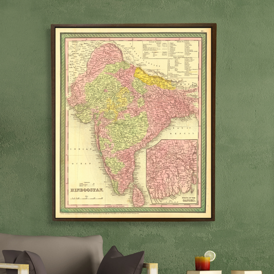 Dominion of Hindostan, 1841