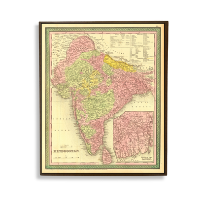 Dominion of Hindostan, 1841
