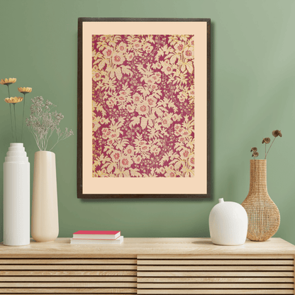Abstract Floral Panel