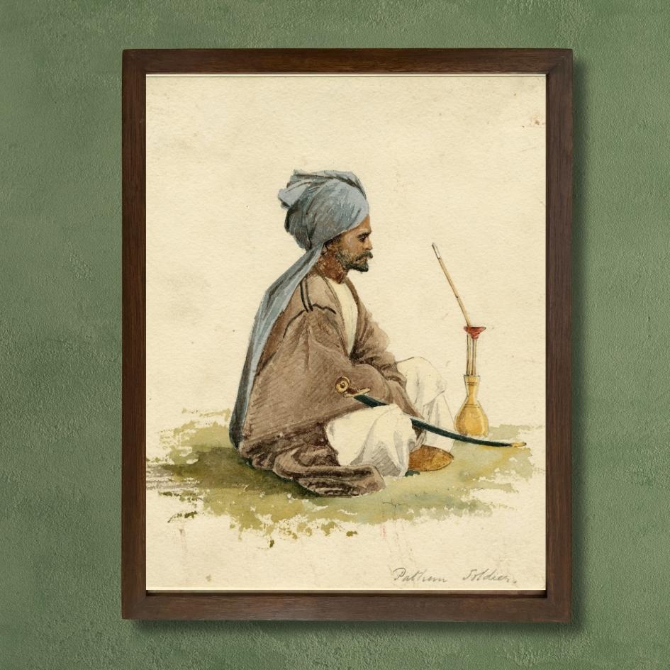 A Pathan Swordsman