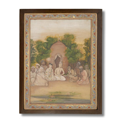 Kabir with a group of disciples of different faiths