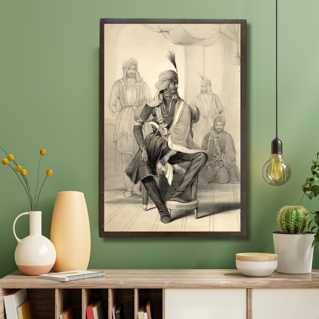 Raja Heera Singh, 1844