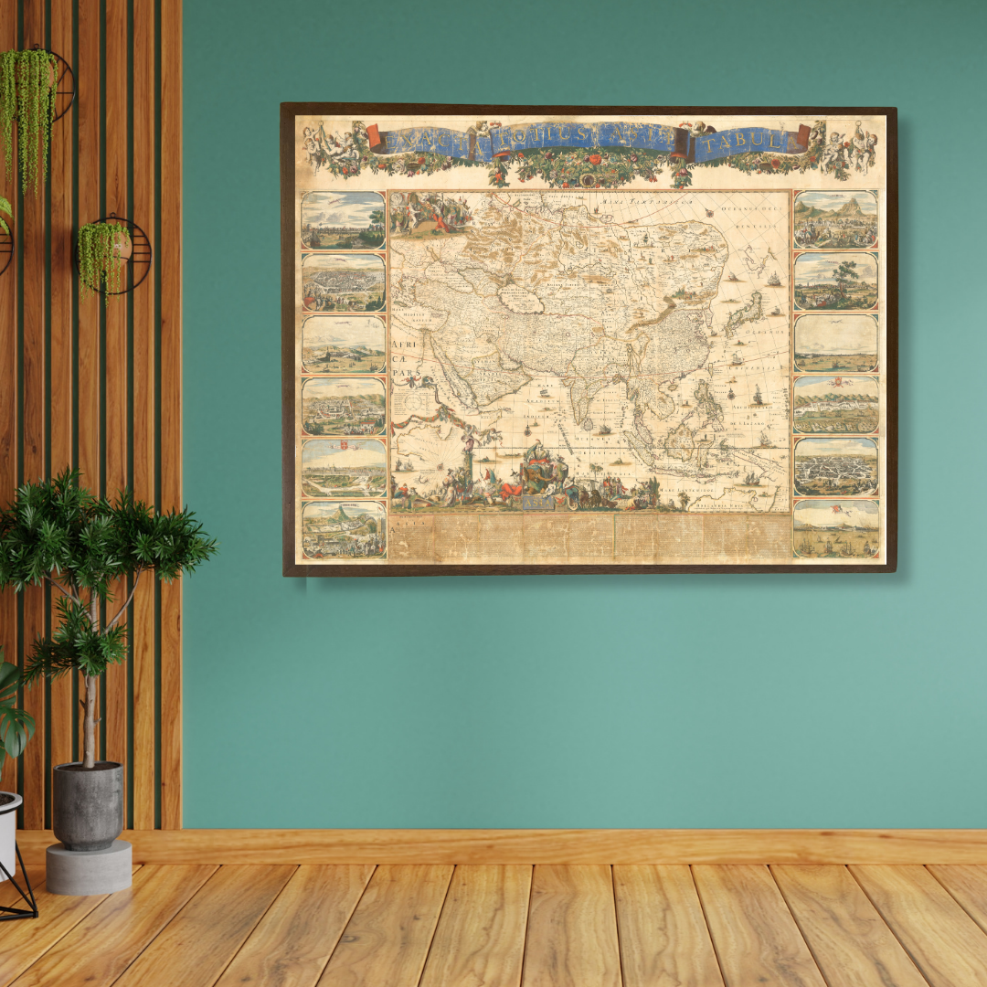 The Grand Map of Asia, 1700