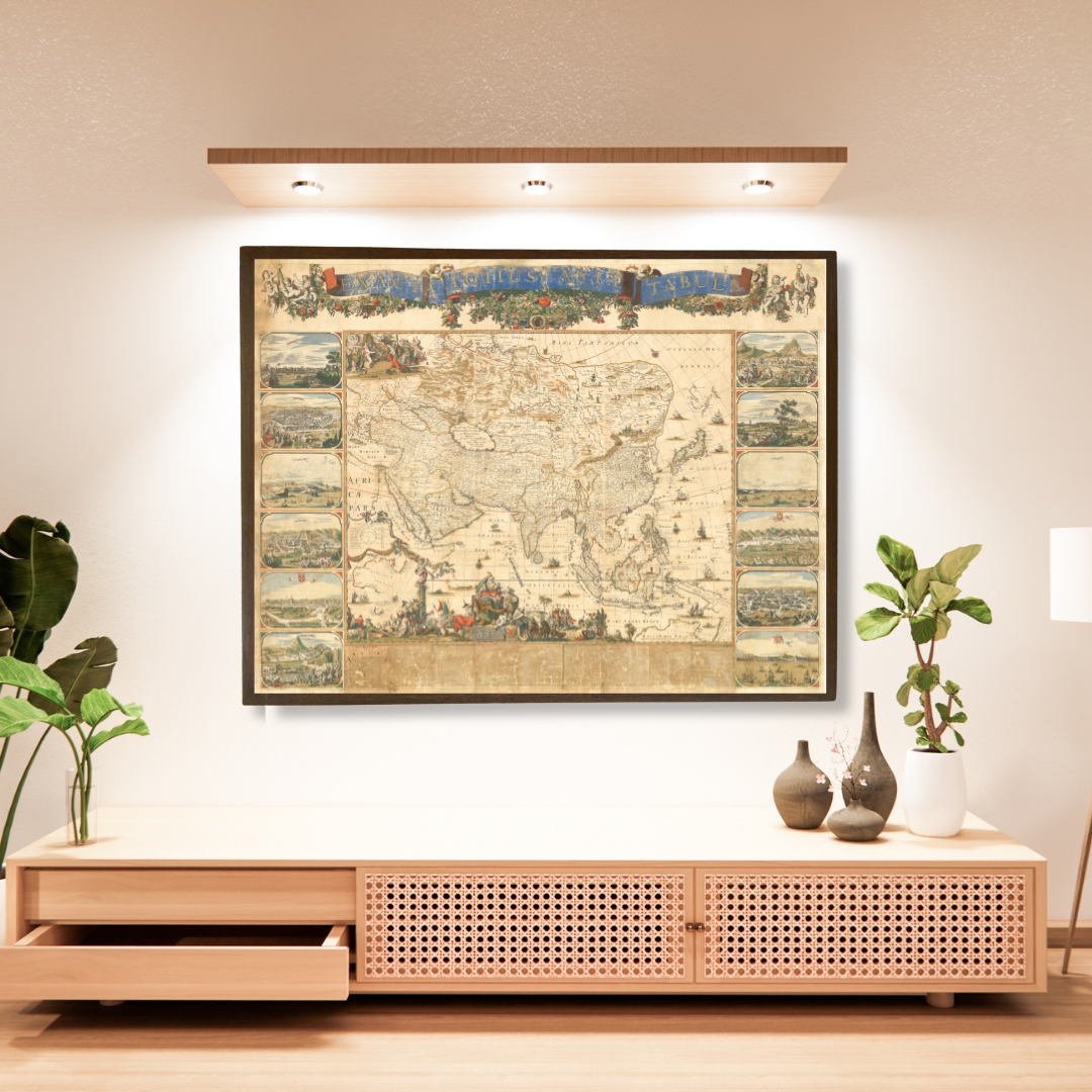 The Grand Map of Asia, 1700
