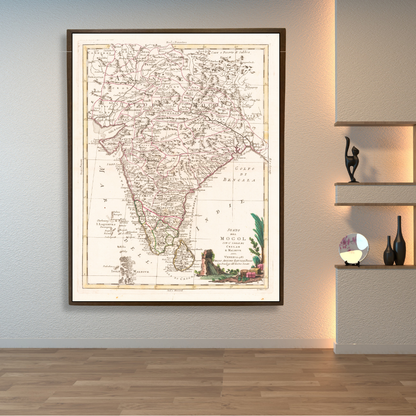Stato Del Mogol, Ceilan & Isole Maldives, 1785