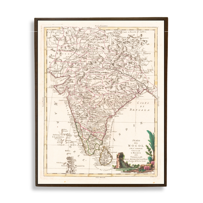 Stato Del Mogol, Ceilan & Isole Maldives, 1785
