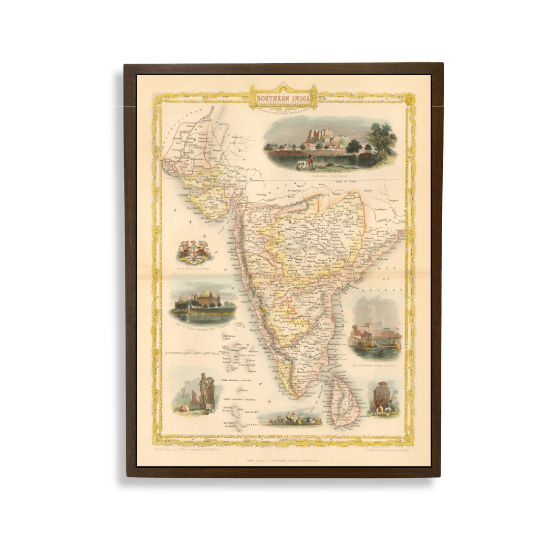 Southern India, 1851