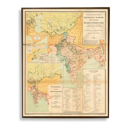 Military Map of India, 1892