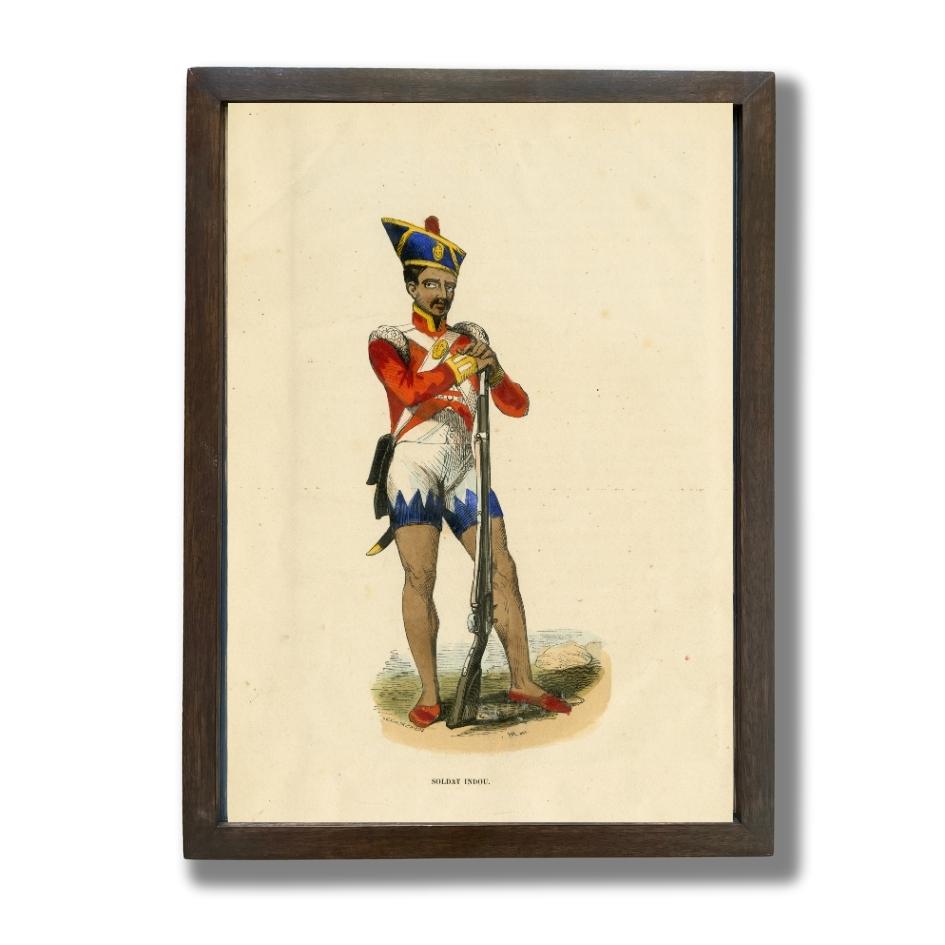 French Sepoy, 1790