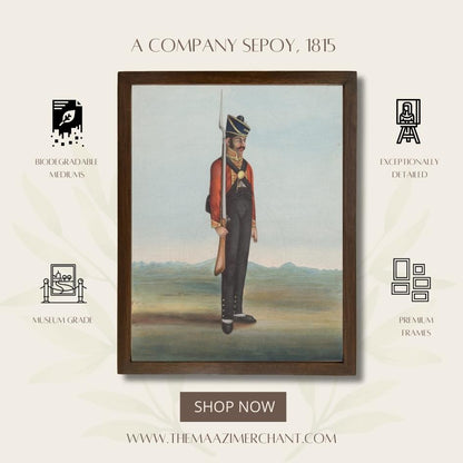 A Company Sepoy, 1815