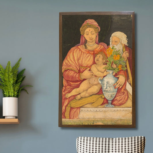 Joseph, Mary & infant Jesus