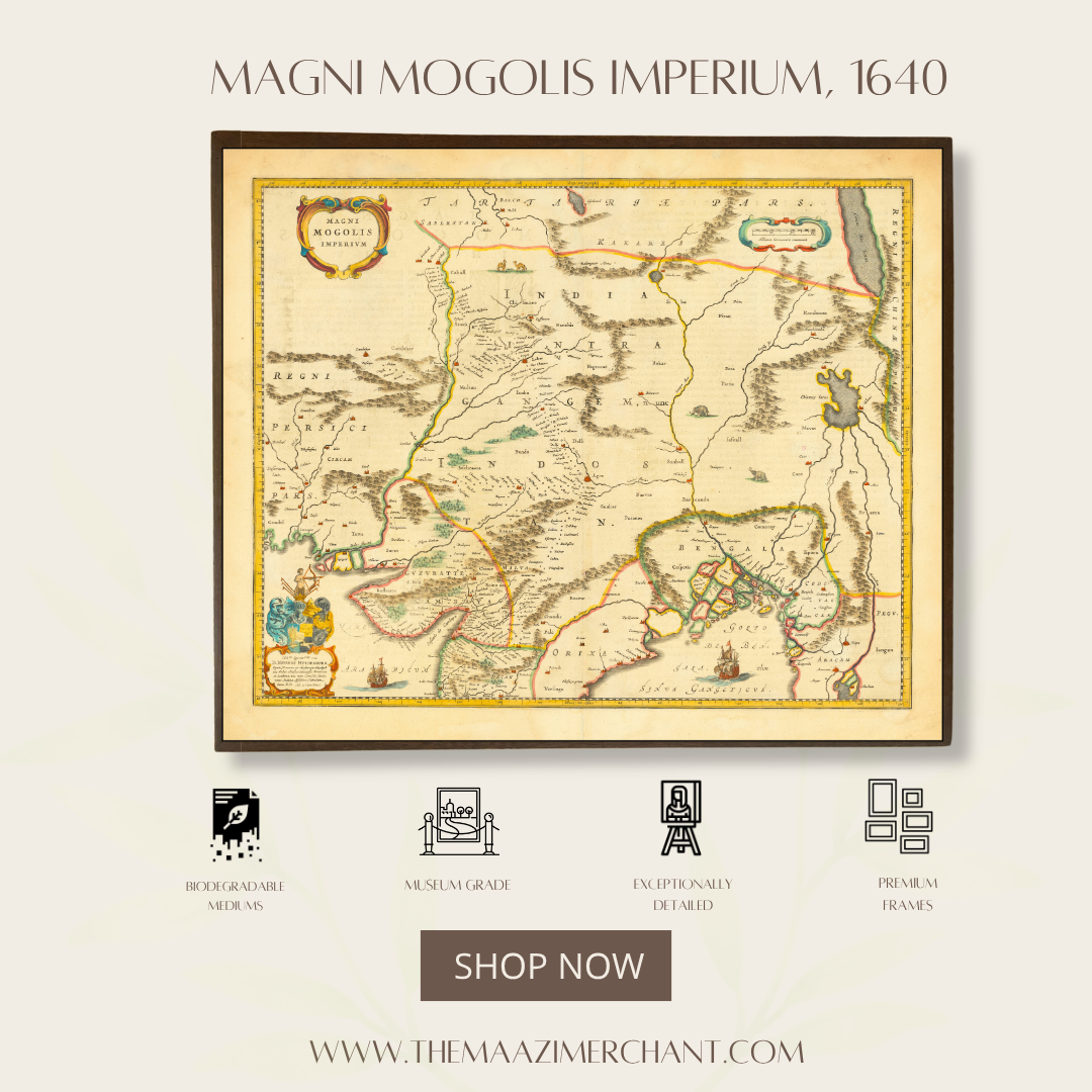 Magni Mogolis Imperium, 1640