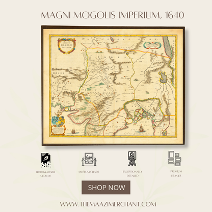 Magni Mogolis Imperium, 1640
