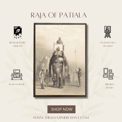 Raja of Patiala, 1844