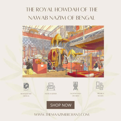 The Royal Howdah of the Nawab Nazim of Hyderabad