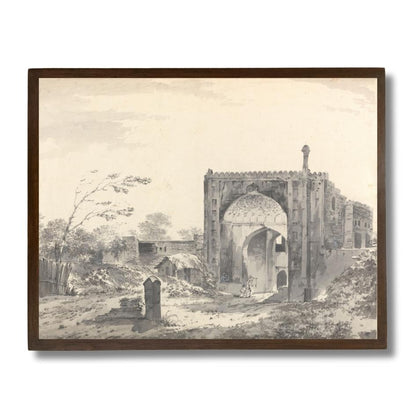 Gate of the Caravansarai at Rajmahal