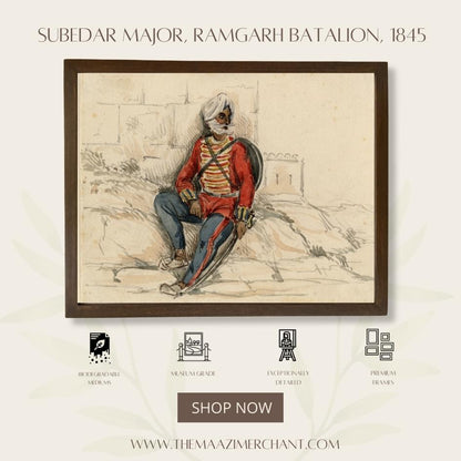 Subedar Major, Ramgarh batalion, 1845