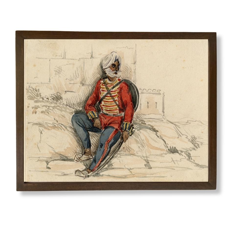 Subedar Major, Ramgarh batalion, 1845