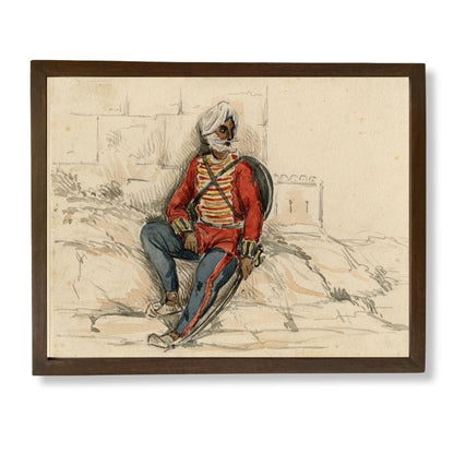 Subedar Major, Ramgarh batalion, 1845