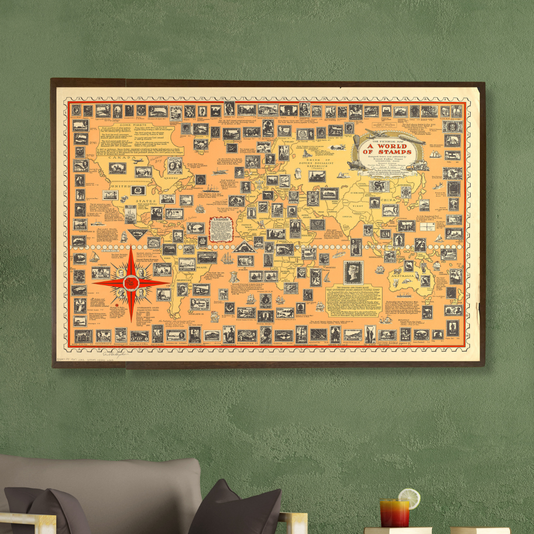 A world of stamps, 1947