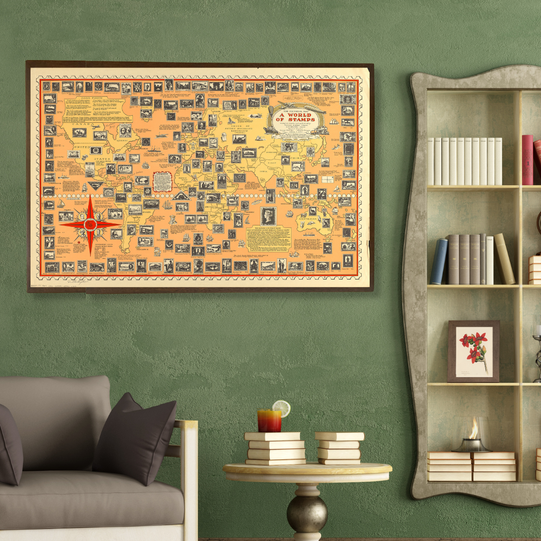 A world of stamps, 1947