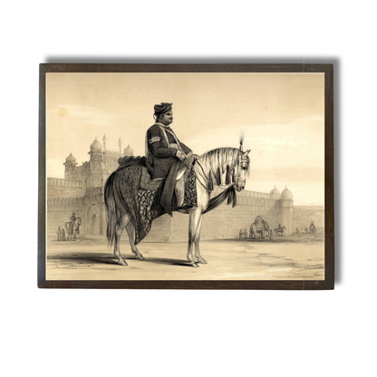 Raja Hindu Rao, 1843