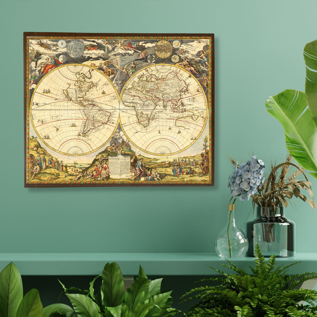 Petrini's Map of the World