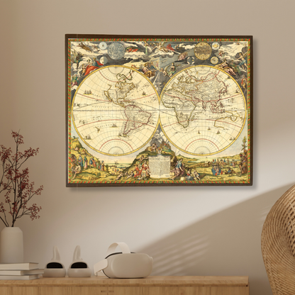 Petrini's Map of the World
