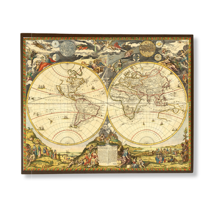 Petrini's Map of the World