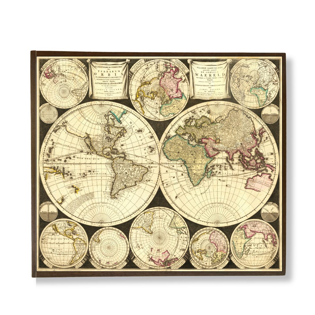 Double-Hemisphere Planisphere, 1696
