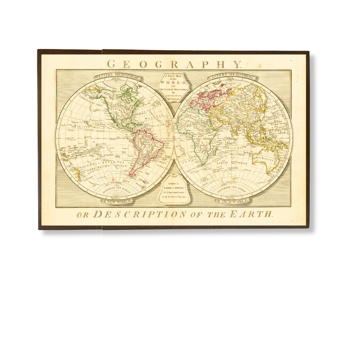 A New Map of the World with the last Discoveries, 1794
