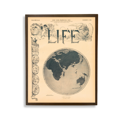 A Map of the world (as seen by him), 1905