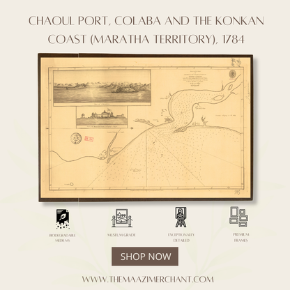 Chaoul Port, Colaba and the Konkan Coast (Maratha Territory), 1784